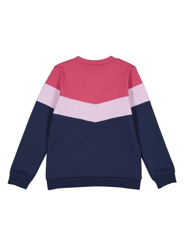 lamino Sweatshirt in Pink/ Lila/ Dunkelblau