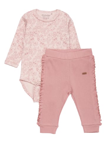 Minymo 2tlg. Outfit in Rosa
