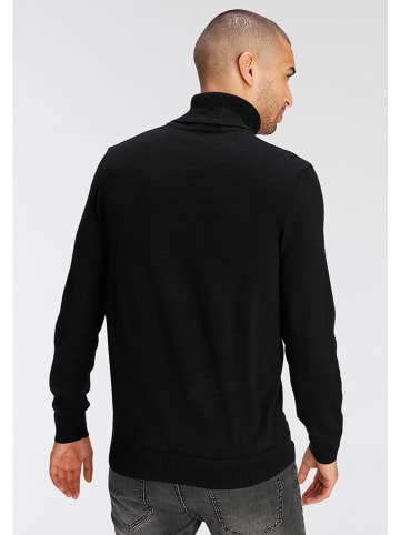 AJC Rollkragenpullover in Schwarz