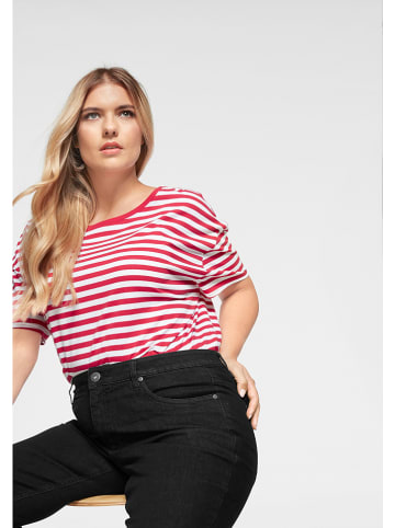 AJC Shirt in Rot/ Weiß