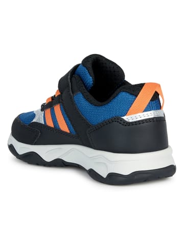 Geox Sneakersy "Calco" w kolorze niebiesko-czarnym