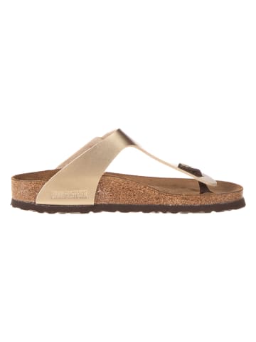 Birkenstock Zehentrenner "Gizeh" in Gold