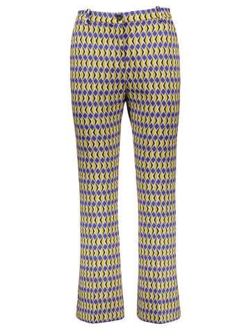 Pinko Spodnie w kolorze żółto-niebieskim