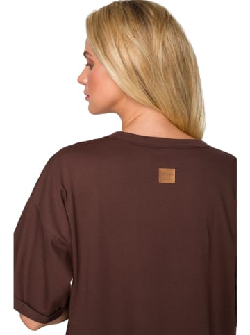 La Lupa Koszulka nocna w kolorze brązowym