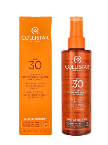 Collistar Sonnenöl "Supertanning Moisturizing Dry Oil" - LSF 30, 200 ml
