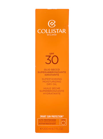 Collistar Sonnenöl "Supertanning Moisturizing Dry Oil" - LSF 30, 200 ml