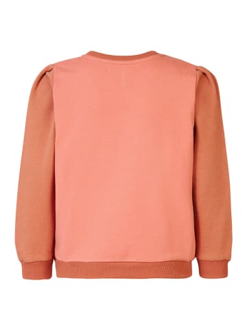 Noppies Sweatshirt "Avery" in Orange/ Creme