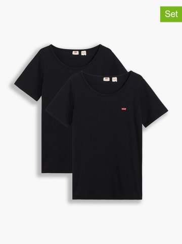 Levi´s 2-delige set: shirts zwart