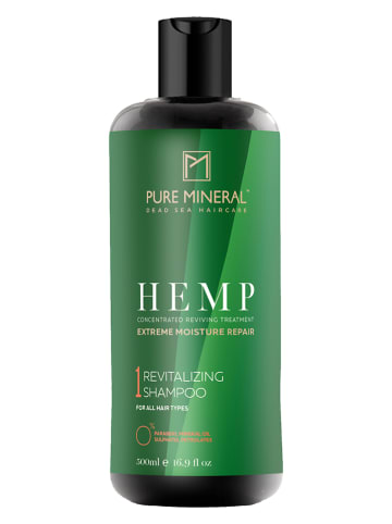 PURE MINERAL Shampoo "Hemp", 500 ml