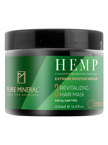 PURE MINERAL Haarmasker "Hemp", 350 ml
