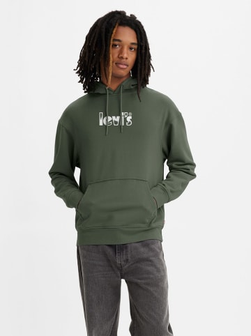 Levi's Hoodie donkergroen