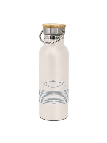 ppd Butelk termiczna "Pure Fish" w kolorze kremowym - 500 ml