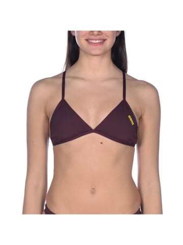 Arena Bikini-Oberteil "Traiangle Feel" in Bordeaux