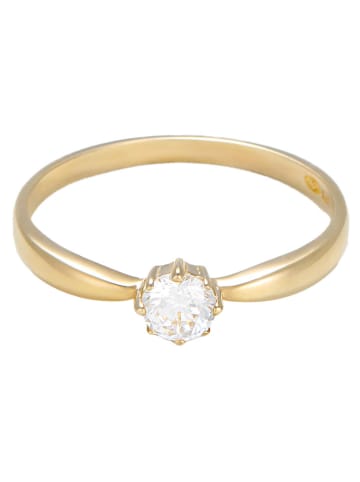 OR ÉCLAT Gouden ring "Tatiana" met edelsteen