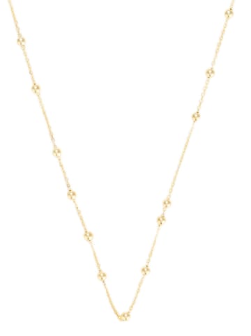 OR ÉCLAT Gold-Halskette "Chaine" mit Schmuckelementen - (L)50 cm
