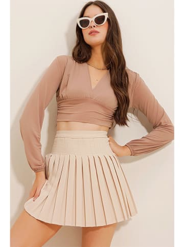 Defile Longsleeve in Beige