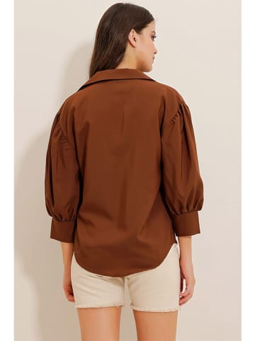 Defile Blouse bruin