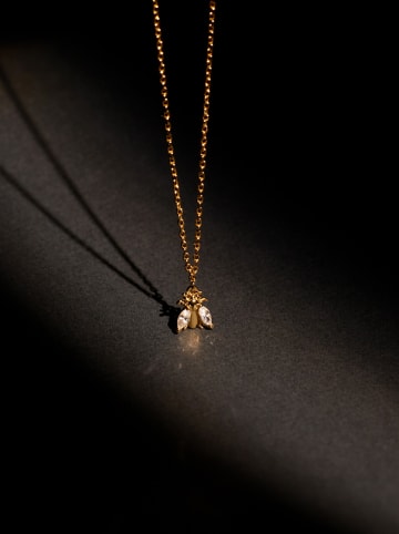 PDPAOLA Vergold. Halskette "Buzz" mit Anhänger - (L)55 cm