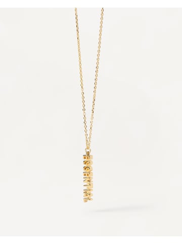 PDPAOLA Vergold. Halskette "Essential" mit Schmuckelement - (L)50 cm