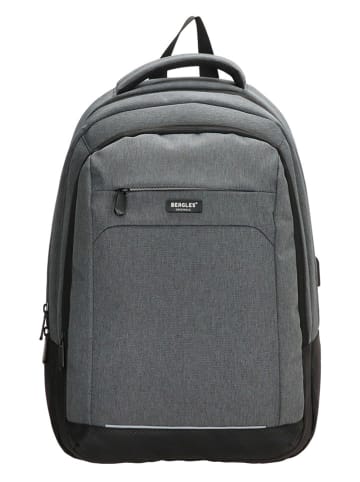 Beagles Rucksack "Business" in Grau - (B)32 x (H)48 x (T)19 cm