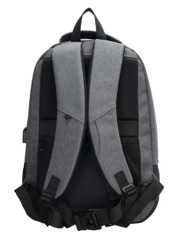 Beagles Rucksack "Business" in Grau - (B)32 x (H)48 x (T)19 cm