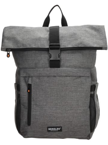 Beagles Rugzak "College" grijs - (B)40 x (H)60 x (D)16 cm