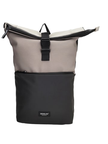 Beagles Rucksack "Multicolor" in Hellgrau/ Schwarz - (B)40 x (H)52 x (T)13 cm