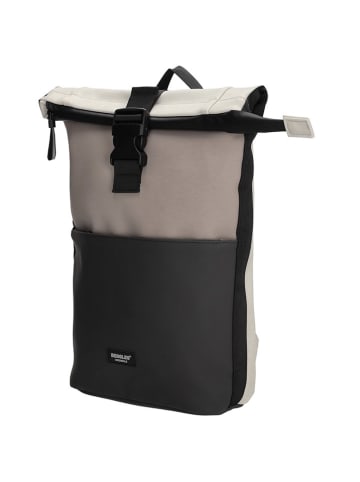Beagles Rugzak "Multicolor" lichtgrijs/zwart - (B)28 x (H)42 x (D)10 cm