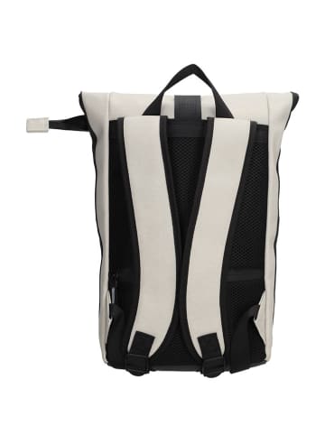 Beagles Rucksack "Multicolor" in Hellgrau/ Schwarz - (B)28 x (H)42 x (T)10 cm