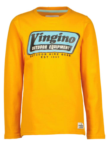 Vingino Koszulka "Jarrod" w kolorze żółtym
