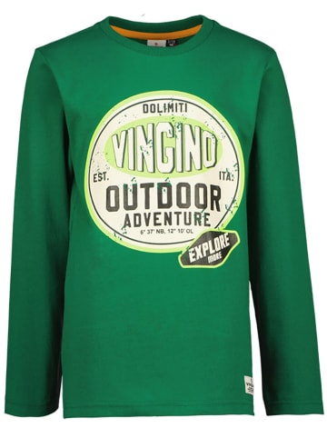 Vingino Koszulka "Jatest" w kolorze zielonym