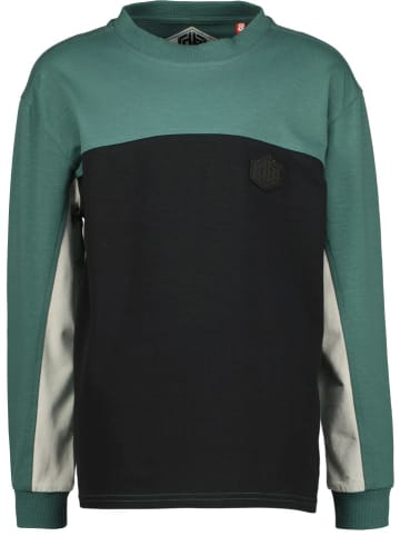 Vingino Sweatshirt "Jamano" groen/zwart