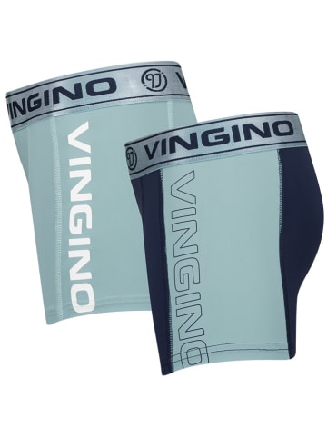 Vingino 2er-Set: Boxershorts "Hydro" in Blau