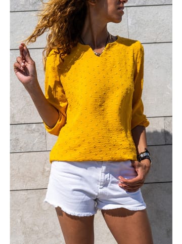 Gunes Kizi Bluse in Gelb