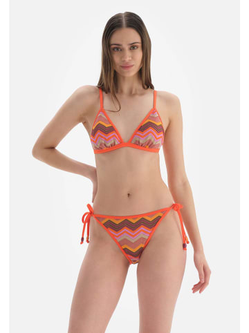 Dagi Bikinitop oranje/meerkleurig