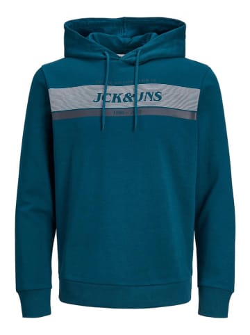 Jack & Jones Hoodie "Knit" blauw