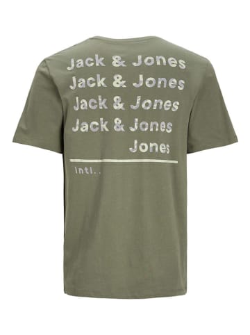 Jack & Jones Koszulka "Knit" w kolorze zielonym