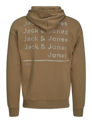 Jack & Jones Hoodie "Knit" in Hellbraun