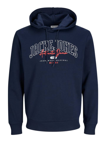 Jack & Jones Hoodie "Knit" donkerblauw