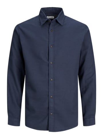 Jack & Jones Blouse - slim fit - donkerblauw