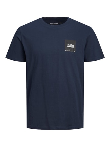 Jack & Jones Shirt "Knit" in Dunkelblau