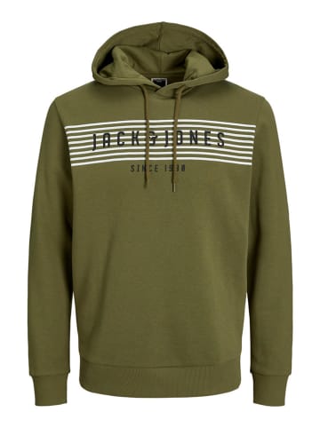 Jack & Jones Hoodie "Knit" groen