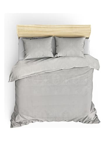 Colourful Cotton 3-delige bedspreiset "Beste" zilverkleurig