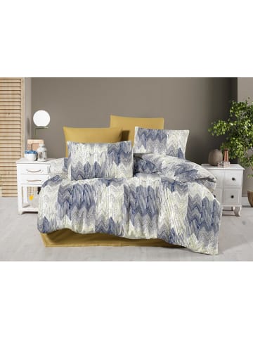 Colourful Cotton Beddengoedset "Fairy" donkerblauw/crème