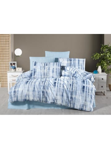 Colourful Cotton Beddengoedset "Ocean" lichtblauw