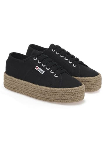 Superga Sneakersy w kolorze czarnym