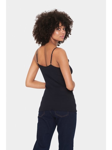 SAINT TROPEZ Top "Maya" donkerblauw
