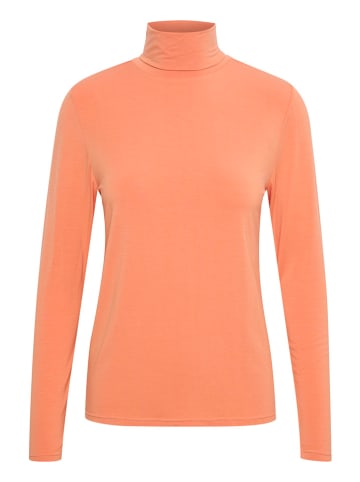 SAINT TROPEZ Koszulka "Adelia" w kolorze pomarańczowym