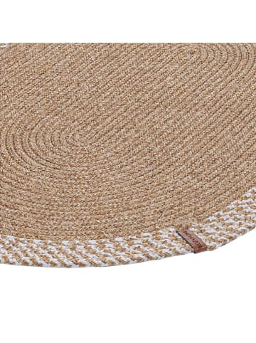 ABERTO DESIGN Katoenen tapijt beige - (L)80 x (B)120 cm