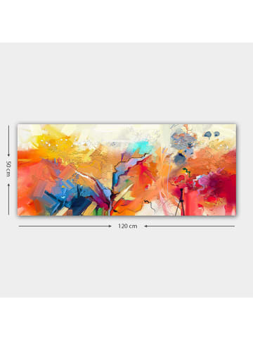 ABERTO DESIGN Kunstdruk op canvas - (L)120 x (B)50 cm